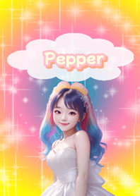 Pepper bride beautiful hair G06