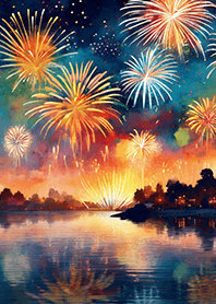 Beautiful Fireworks Theme#735