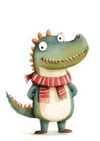 Cute little crocodile 3