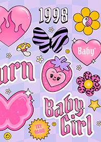 pastel pink purple