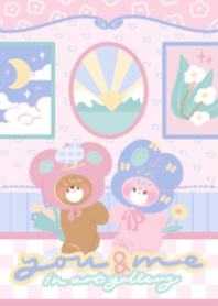 You & Me in art gallery!