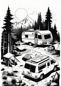 Camping Mountains Night 2a2d87