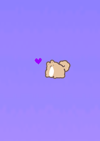 Dog happiness heart 20007