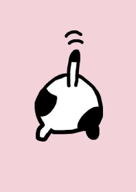Pritty cats buttocks.Pink beige color