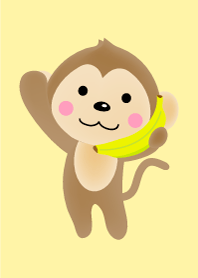 さるの着せかえ