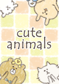 cute animals.