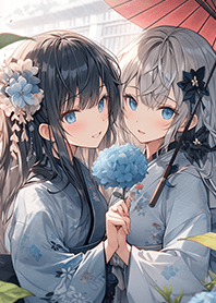 花園中的姐妹❤❤❤