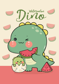Dino Cute Watermelon