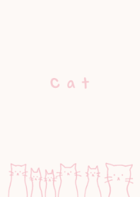 LONG CAT/PINK BEIGE