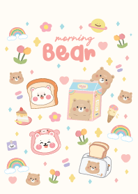 หมีน่ารัก : มอนิ่งมินิมอล