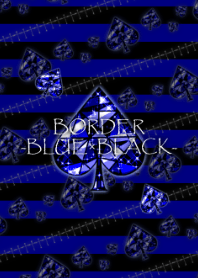 BORDER -BLUE×BLACK-