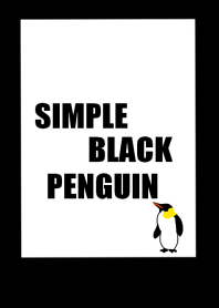 Simple Black Penguin