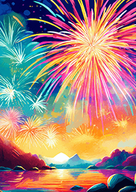 Beautiful Fireworks Theme#384