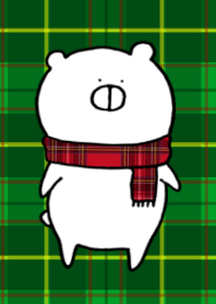 緑チェック！しろくまたろ