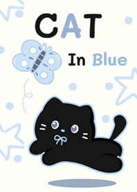 Cat In Blue!