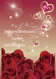 ボルドー / 誕生石1月のガーネット