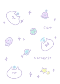 Cat universe 7-3 purple Theme