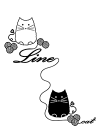 Cat's line (white) 02