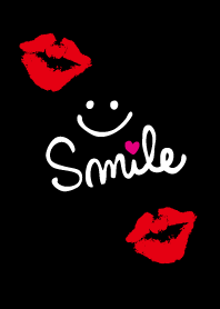 Smile - kiss mark black27-