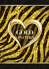 Gold Heart - Zebra  - 02 F-13