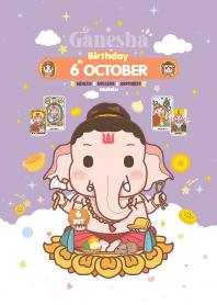 Ganesha x October 6 Birthday