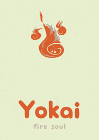 Yokai fire soul  orange