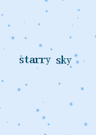 starry sky (lightblue)