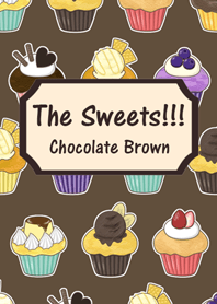The sweets!Chocolate Brown(cupcake&candy