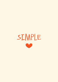 Simple <Handwritten> Orange