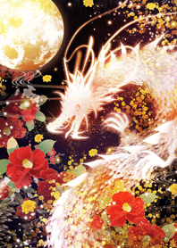 พระจันทร์เต็มดวงและมังกร