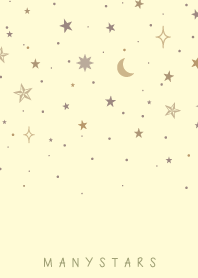 MANY STARS-YELLOW 16