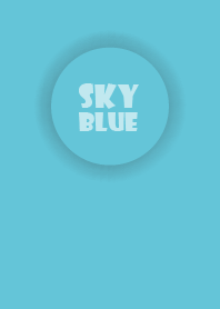 Love Sky Blue Button V.2 (JP)