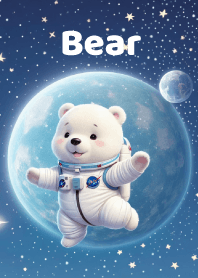 White Bear  In The Galaxy Theme