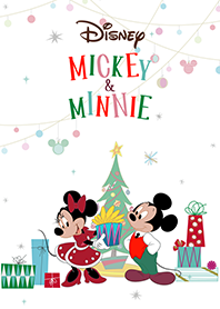 ミッキー＆ミニー（シンプルクリスマス）