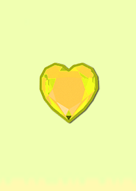 Simple Diamond Heart 107