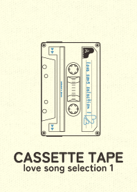 Cassettetape_love Aqua Gray