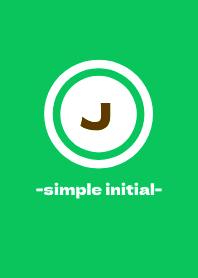 simple initial-J- THEME 31