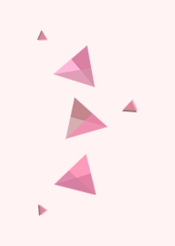 Shade of Shape : Pink Triangle