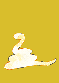 Gold snake