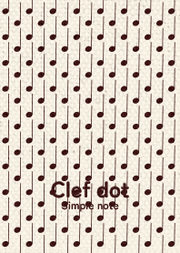 Clefdot simple note ver_Beige04
