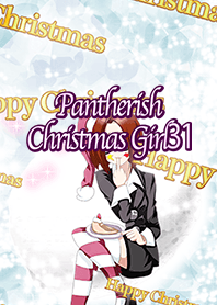 Pantherish Christmas Girl31