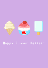 Happy Summer Dessert-PURPLE