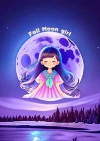 Full Moon Lunar girl