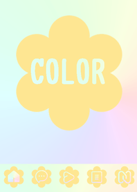 yellow color rainbow  C25