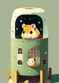 Banyak sekali hamster! 198