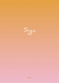 Orange and pink signs