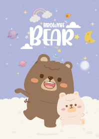 Brownie Bear Friendly Violet