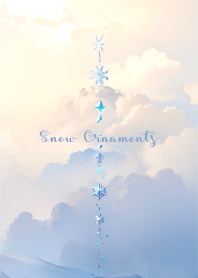 Snow ornament