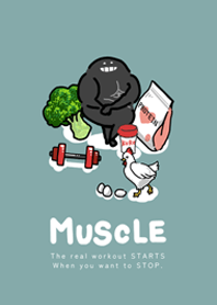 Black creature's Theme_Muscle02