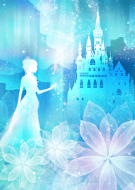 Snow Queen and flower